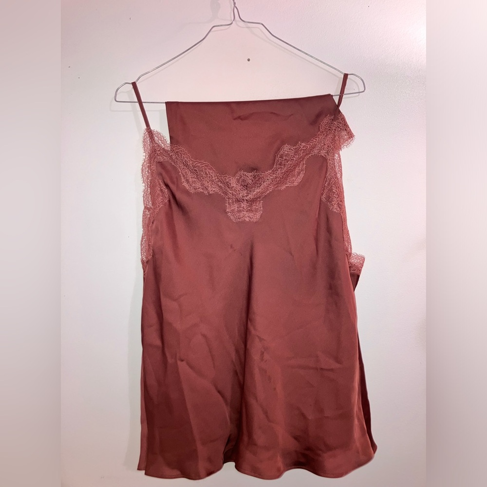 Victoria’s Secret Maroon Cami and Short Set